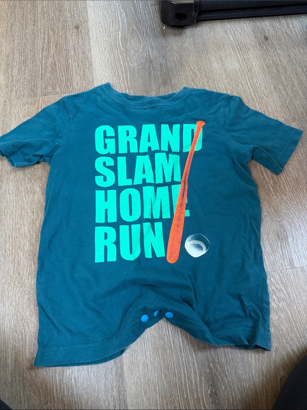 Baseball Graphic Toddler romper